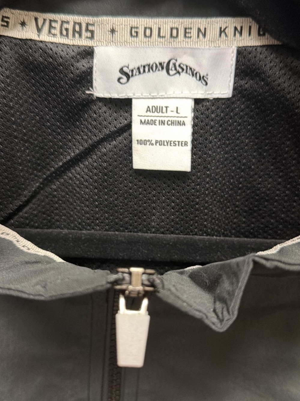 Men's Black Shell Jacket - Picture 2 of 5
